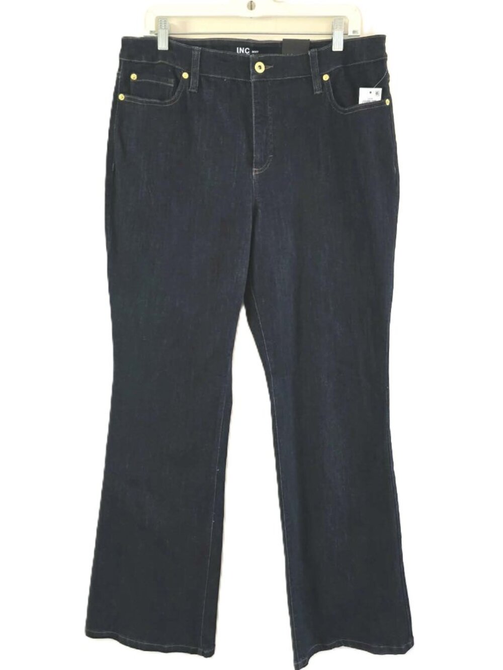 I.N.C. Boot Leg Women's Jeans Size 16/33 Regular Fit NWT Casual Weekend Denim